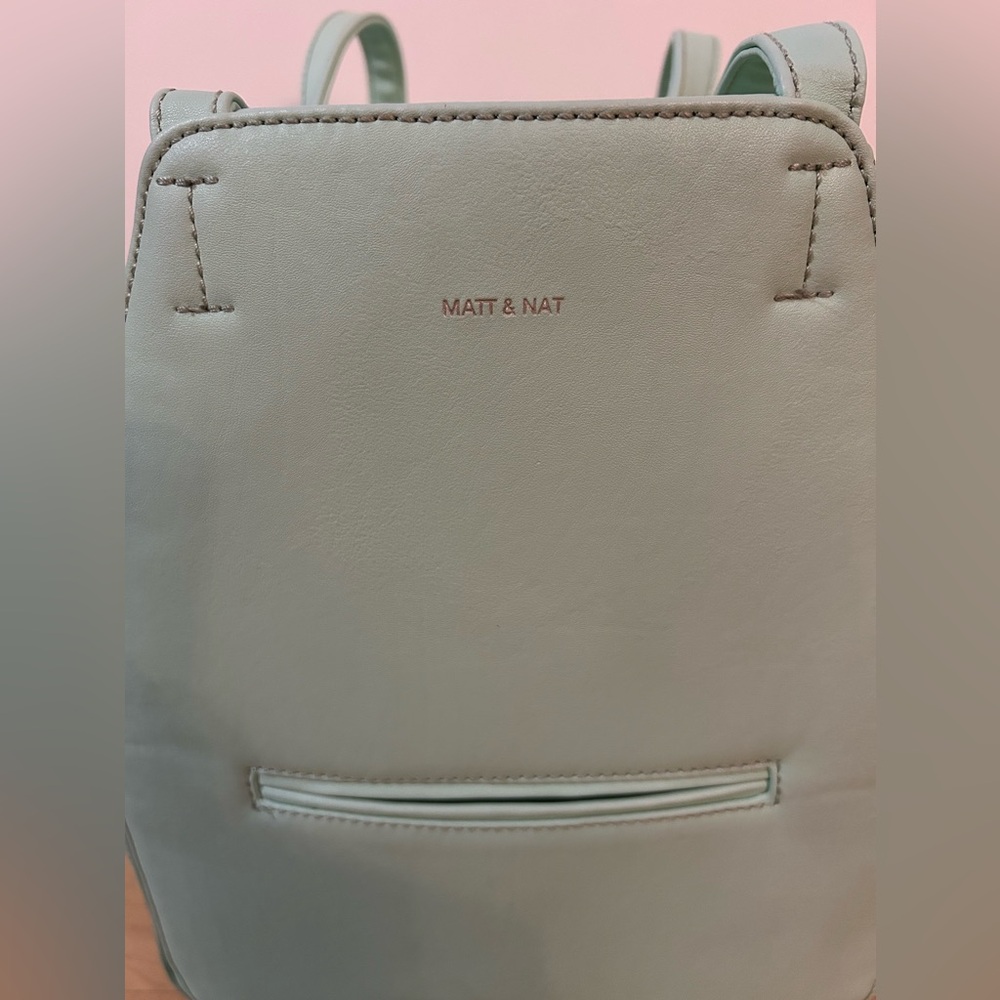 Matt & Nat large handbag Mint Green - Picture 2 of 11